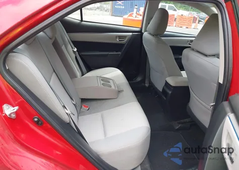 2015 Toyota Corolla Le z USA, uszkodzony, nr VIN 2T1BURHEXFC301228